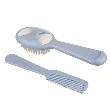 Canpol babies Peigne et brosse bleu 2 pcs