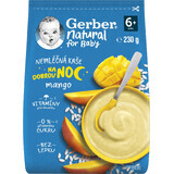 Gerber Terci natural fără lapte mango Noapte bună 230 g