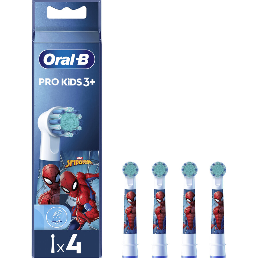 Testine di ricambio Oral-B Pro Kids Spiderman 4 pz.