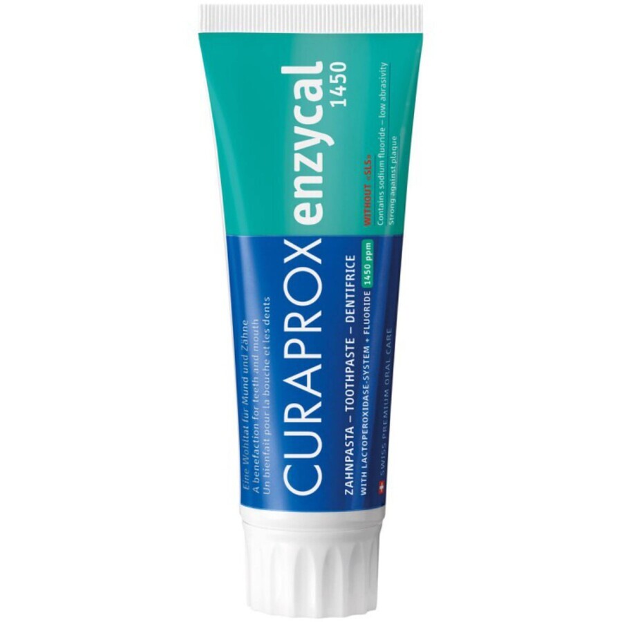 Curaprox Enzycal 1450 ppm dentifricio 75 ml