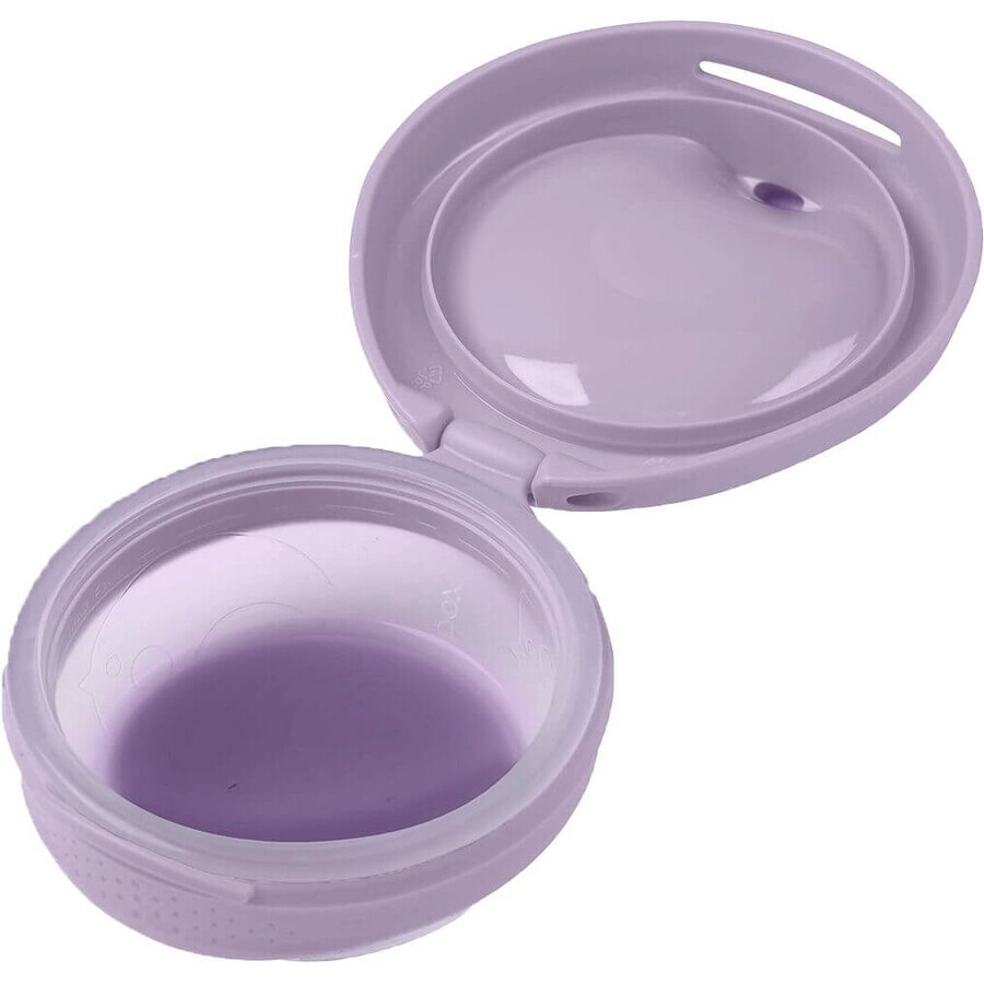 B. box Rechargeable feeding bag - purple