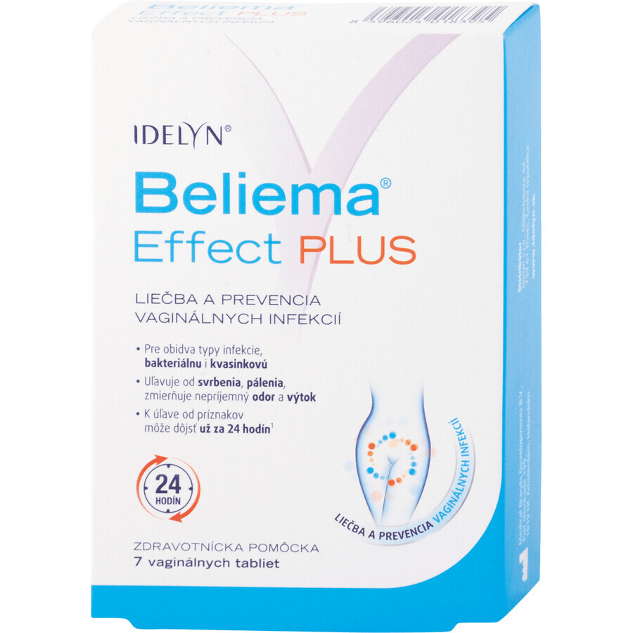 Idelyn Beliema Effect PLUS Vaginaltabletten 7 Stück