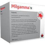 Milgamma N combinaison de vitamines triple 100 gélules