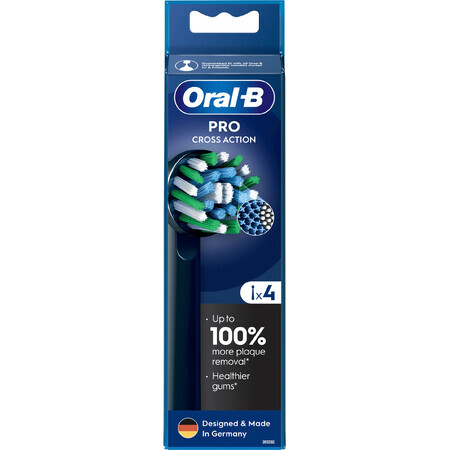 Testine Oral-B Pro Cross Action nere 4 pz.