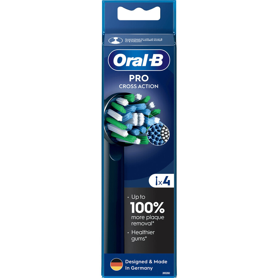 Testine Oral-B Pro Cross Action nere 4 pz.