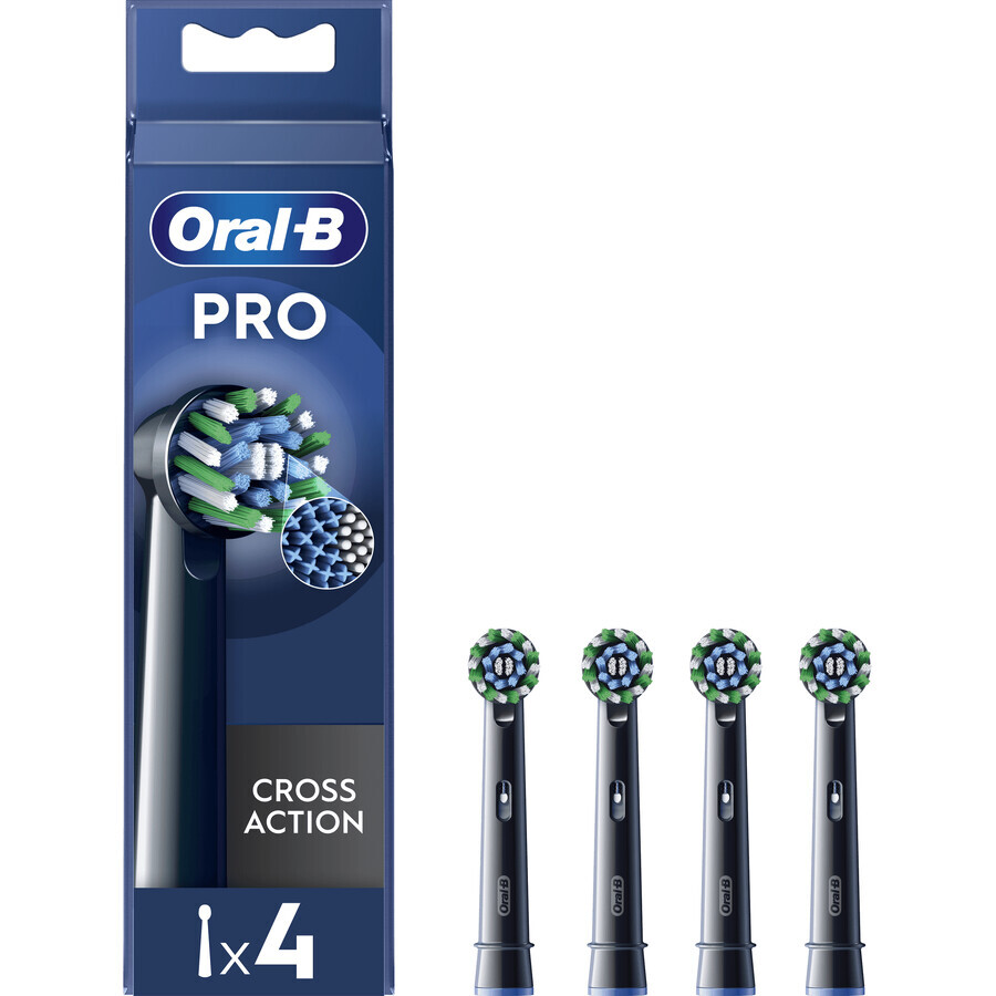 Testine Oral-B Pro Cross Action nere 4 pz.