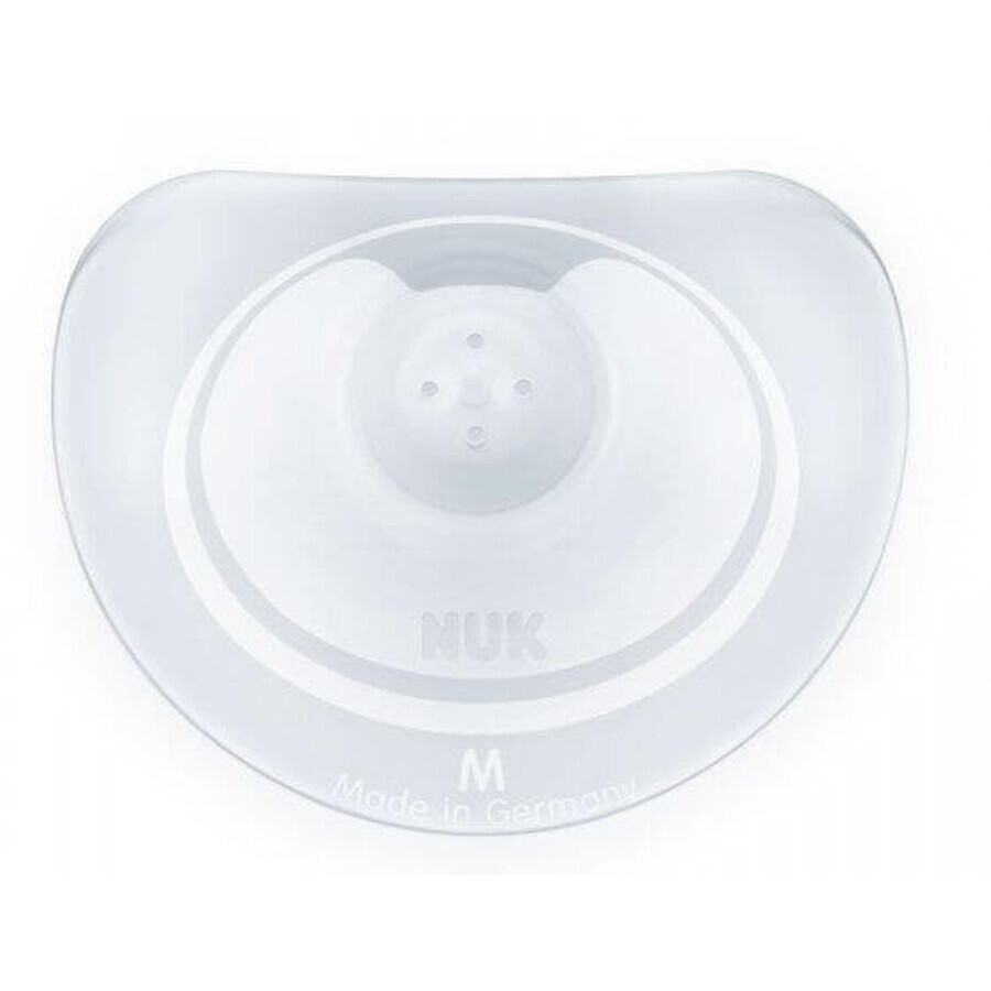 Nuk Silicone Breast Caps + caja tamaño. M 2 piezas