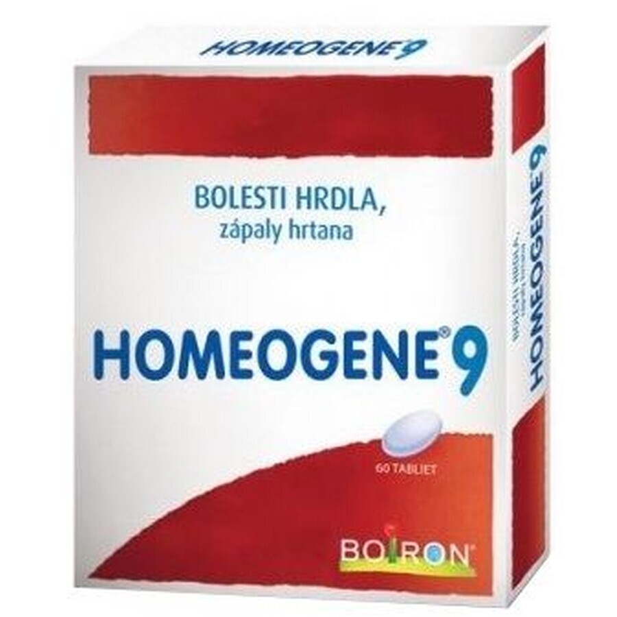 Boiron Homeogene 9, 60 comprimés