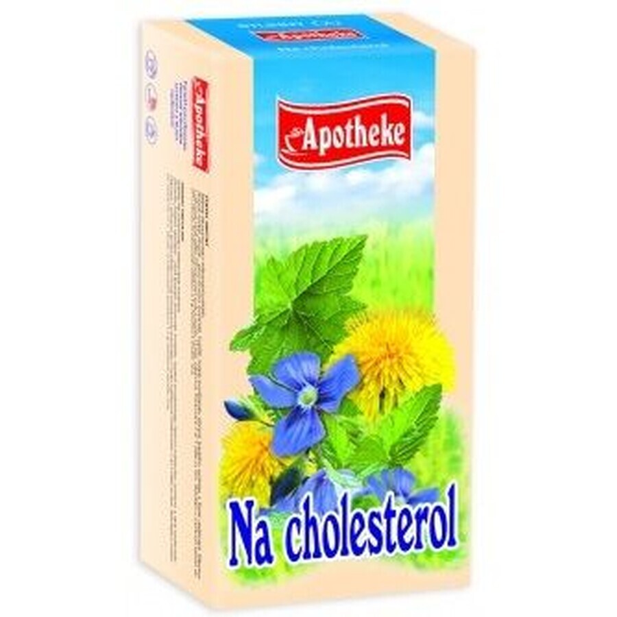 Pungi de ceai Apotheke Cholesterol 20 x 1,5 g