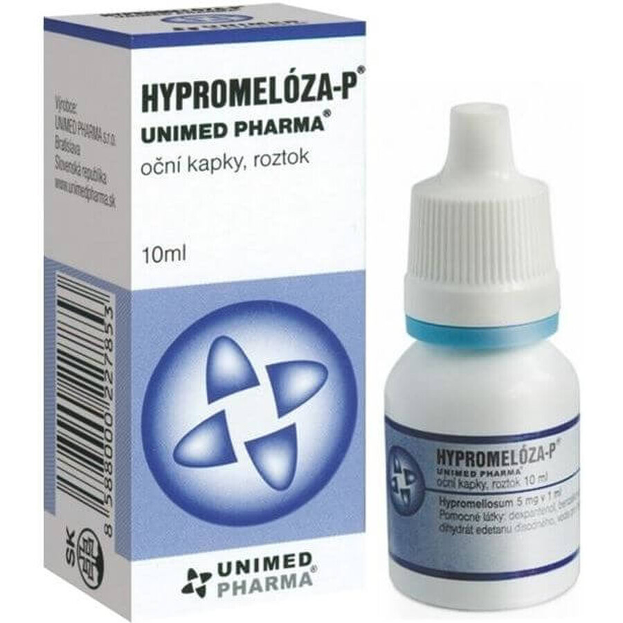 Unimed Pharma Hypromellose-P Lösung zum Einträufeln in die Augen 10 ml