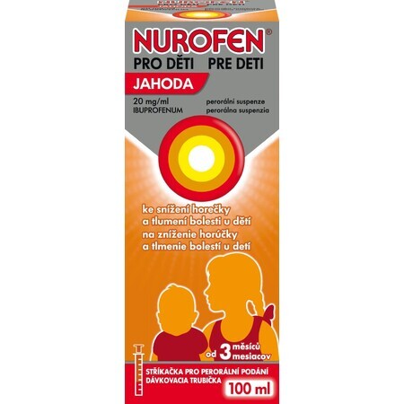 Nurofen Erdbeere für Kinder 100 ml