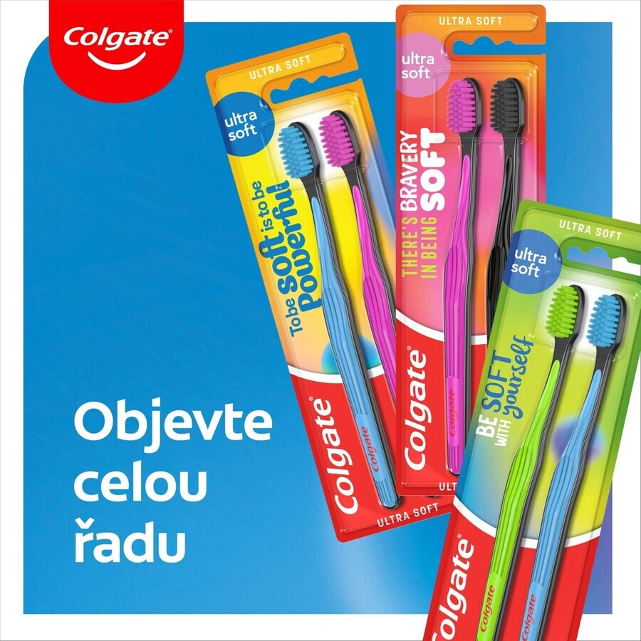 Periuță de dinți Colgate Ultra Soft 2 buc