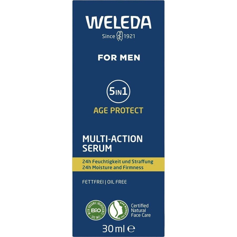 Weleda For Men 5in1 Siero Viso Multifunzionale 30 ml