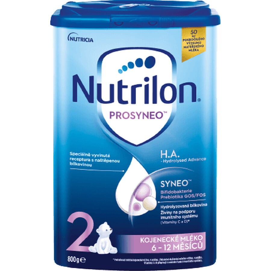 Nutrilon 2 Prosyneo PLV din Marea Britanie. 7 luni 800 g