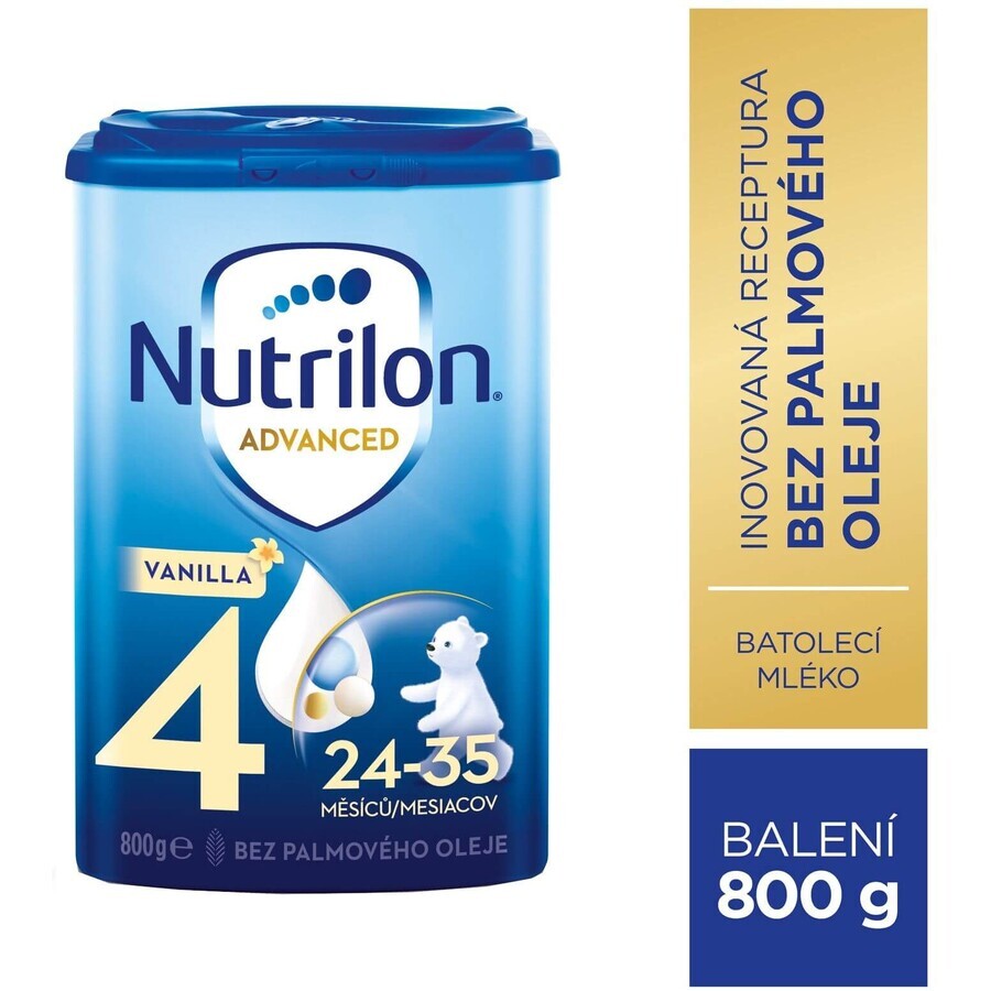 Nutrilon 4 Advanced Latte per bambini alla vaniglia 6 x 800 g