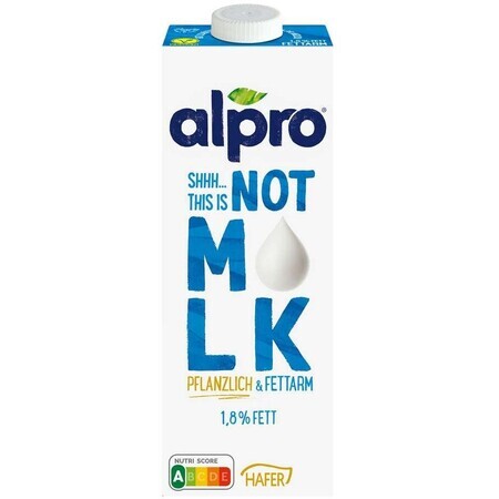 Alpro Oat drink Tastes just as good - Light and smooth 1.8% 1 litre