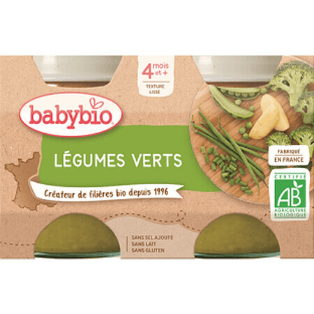 Babybio Batido de verduras 2 x 130 g