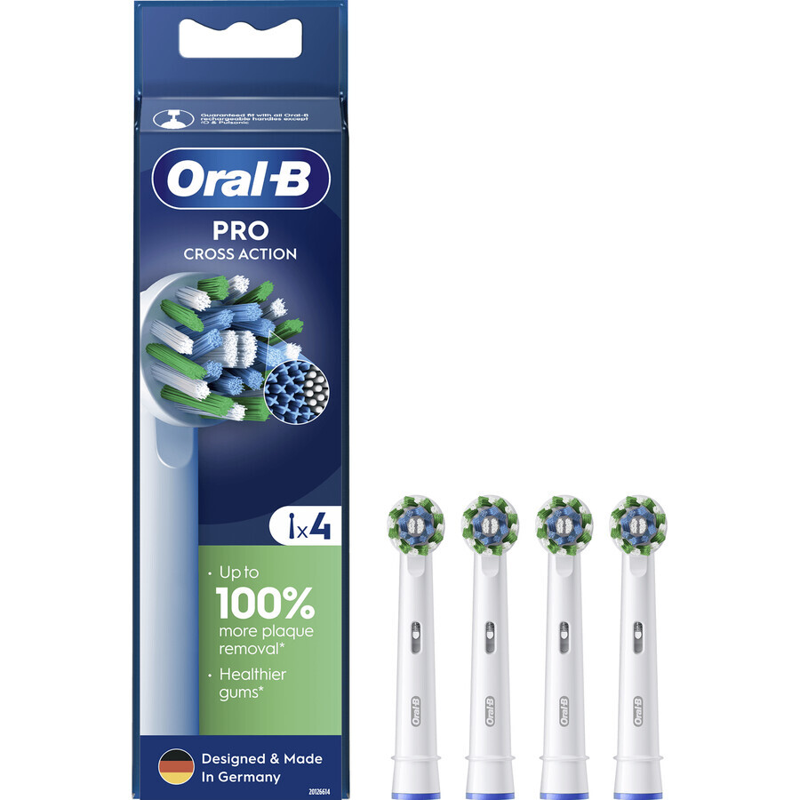 Testine di ricambio Oral-B Pro Cross Action 4 pz.