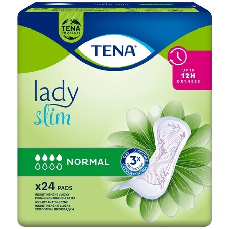 Compresas para la incontinencia Tena Lady Slim Normal 24 uds.