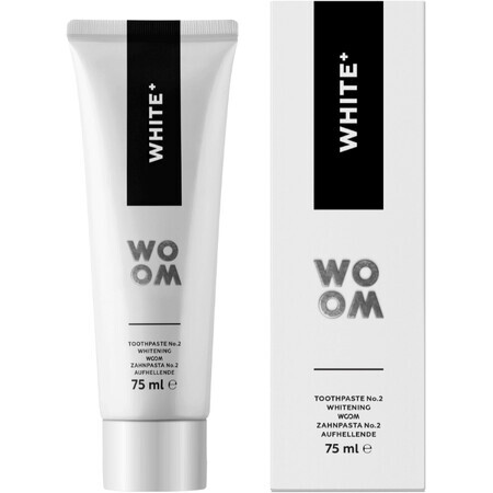 Woom White+ tandpasta 75 ml