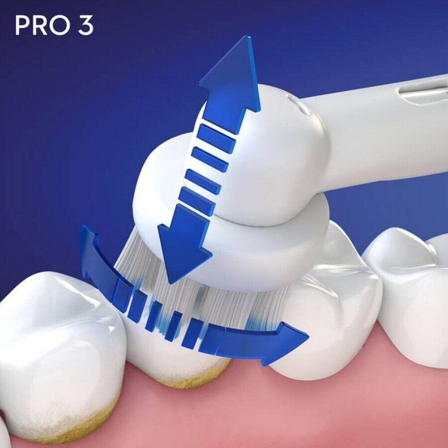 Spazzolino Oral-B Elktric Pro 3000 Bianco