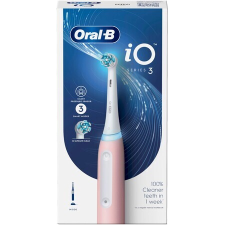 Spazzolino elettrico Oral-B iO 3 rosa