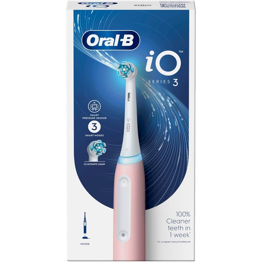 Spazzolino elettrico Oral-B iO 3 rosa