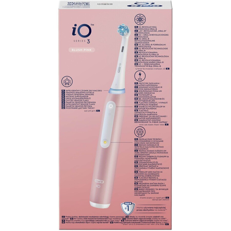 Spazzolino elettrico Oral-B iO 3 rosa