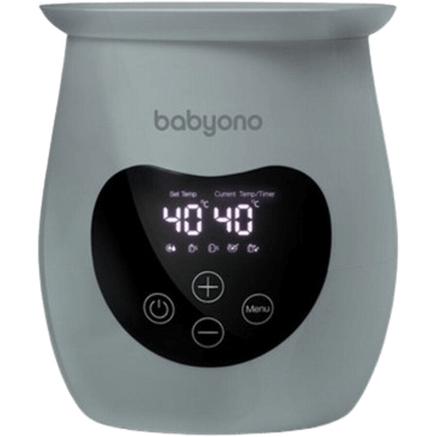 BabyOno Riscaldatore e sterilizzatore digitale Grigio miele