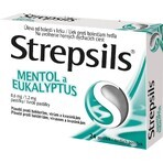 Strepsils Mentol și Eucalipt 24 de pastile