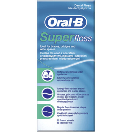 Oral-B Super Floss 50 buc