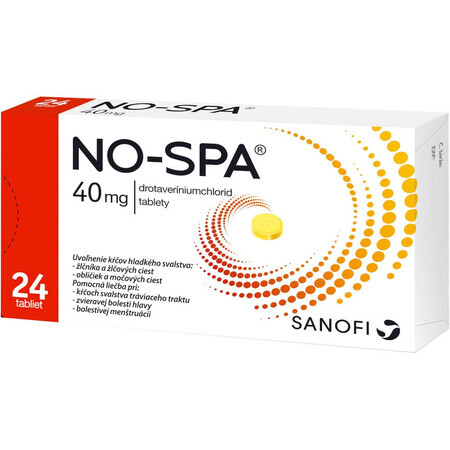 No-Spa on release® 40mg 24 comprimidos