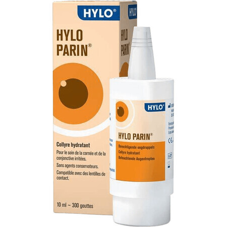 Ursapharm HYLO-PARIN EYEDROPS picături hidratante pentru ochi 10 ml