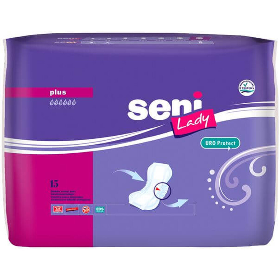 Seni Lady Plus Pernuțe pentru incontinență 15 buc