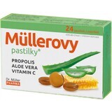 Pastiluțe Müller cu propolis, aloe vera și vitamina C 24 pastiluțe