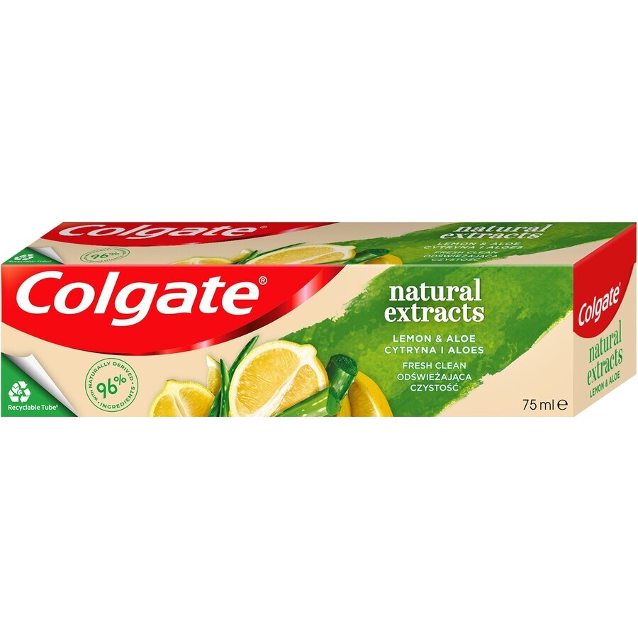 Pasta de dinți Colgate Natural Extracts Ultimate Fresh 3 x 75 ml