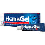 HemaGel gel pentru tratamentul rănilor superficiale 5 g