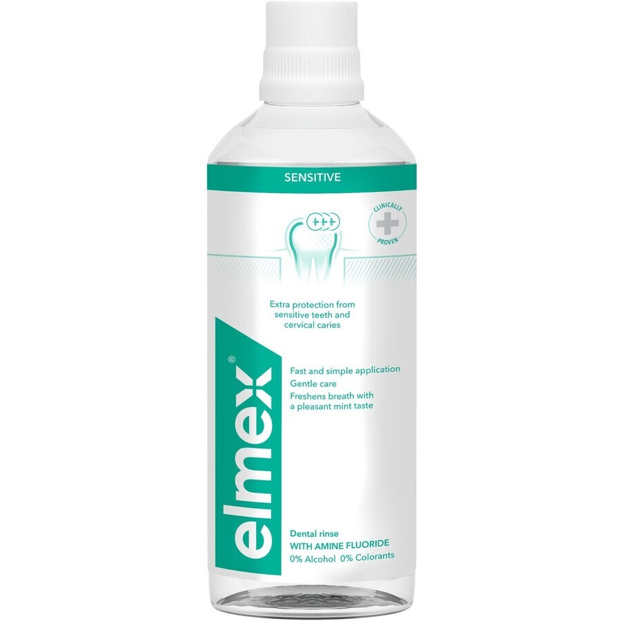 Apa de gură Elmex SENSITIVE PLUS 400 ml