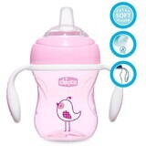 Chicco CHICCO CHICCO Transition Learning Mug with handles 200 ml pink 4m+