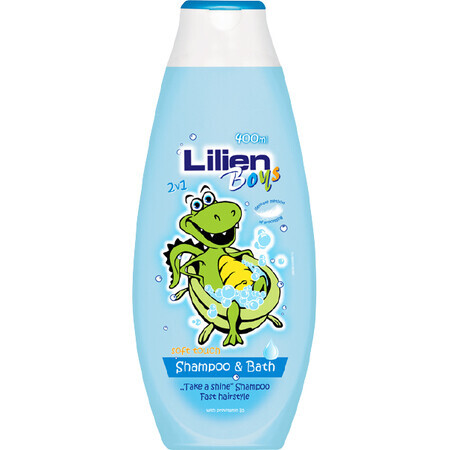 Lilien 2-in-1 Shampooing et mousse pour garçons 400 ml