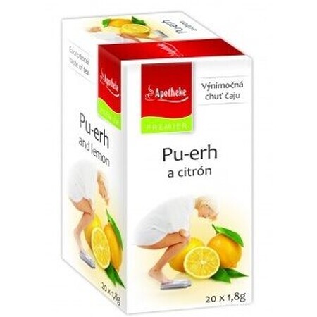 Apotheke Premier Selection Té Pu-erh y limón 20 x 1,8 g