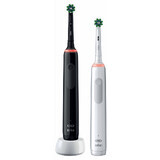 Spazzolino elettrico Oral-B Pro 3900 Duo nero e bianco 2 confezioni