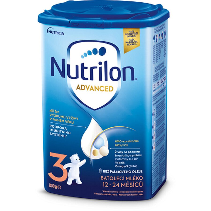 Nutrilon 3 Advanced fórmula infantil 800 g