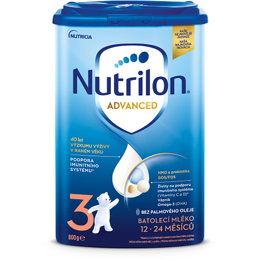 Nutrilon 3 Advanced fórmula infantil 800 g