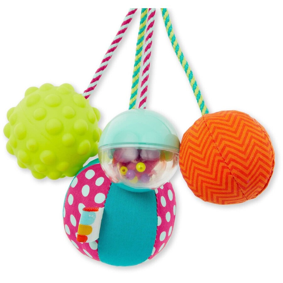 B-Toys Hanging bell with balls So shrill sounds