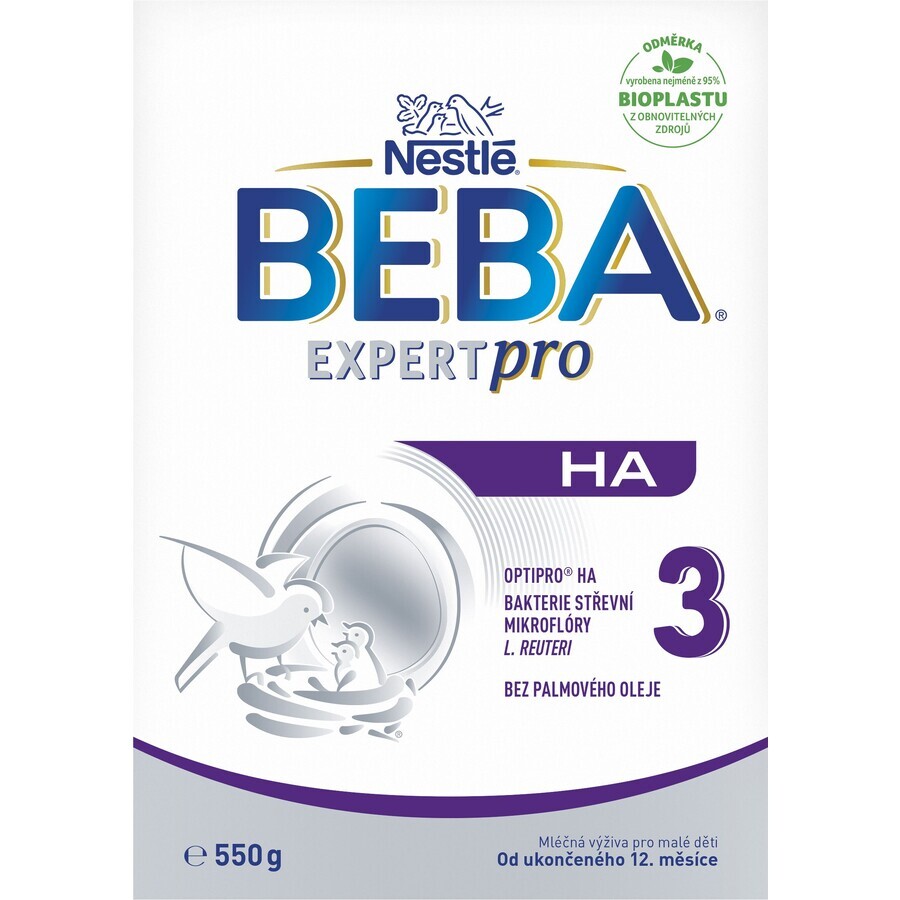 Nestlé Beba Beba Expertpro HA 3 toddler milk formula 550 g