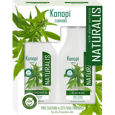 Pack regalo Naturalis Cannabis 2 x 350 ml