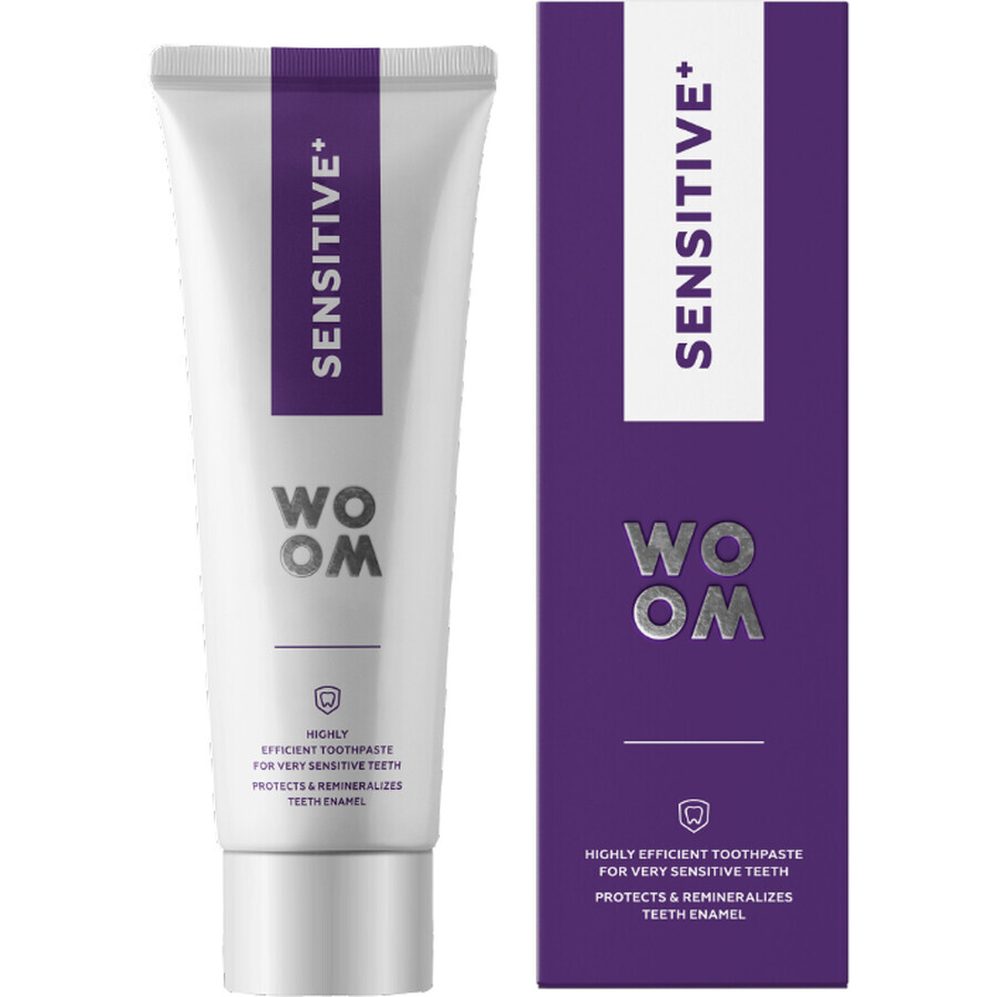 Woom Sensitive+ tandpasta 75 ml