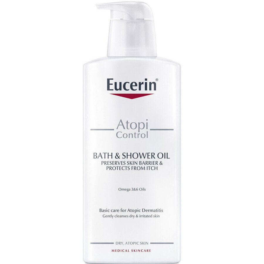 Eucerin AtopiControl aceite de ducha para piel seca 400 ml