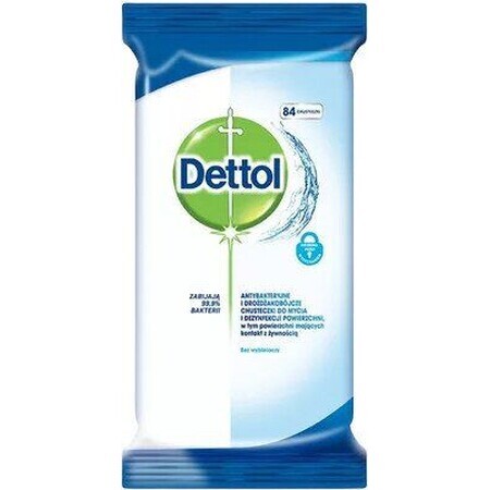 Dettol Antibacterial surface wipes 80 pcs